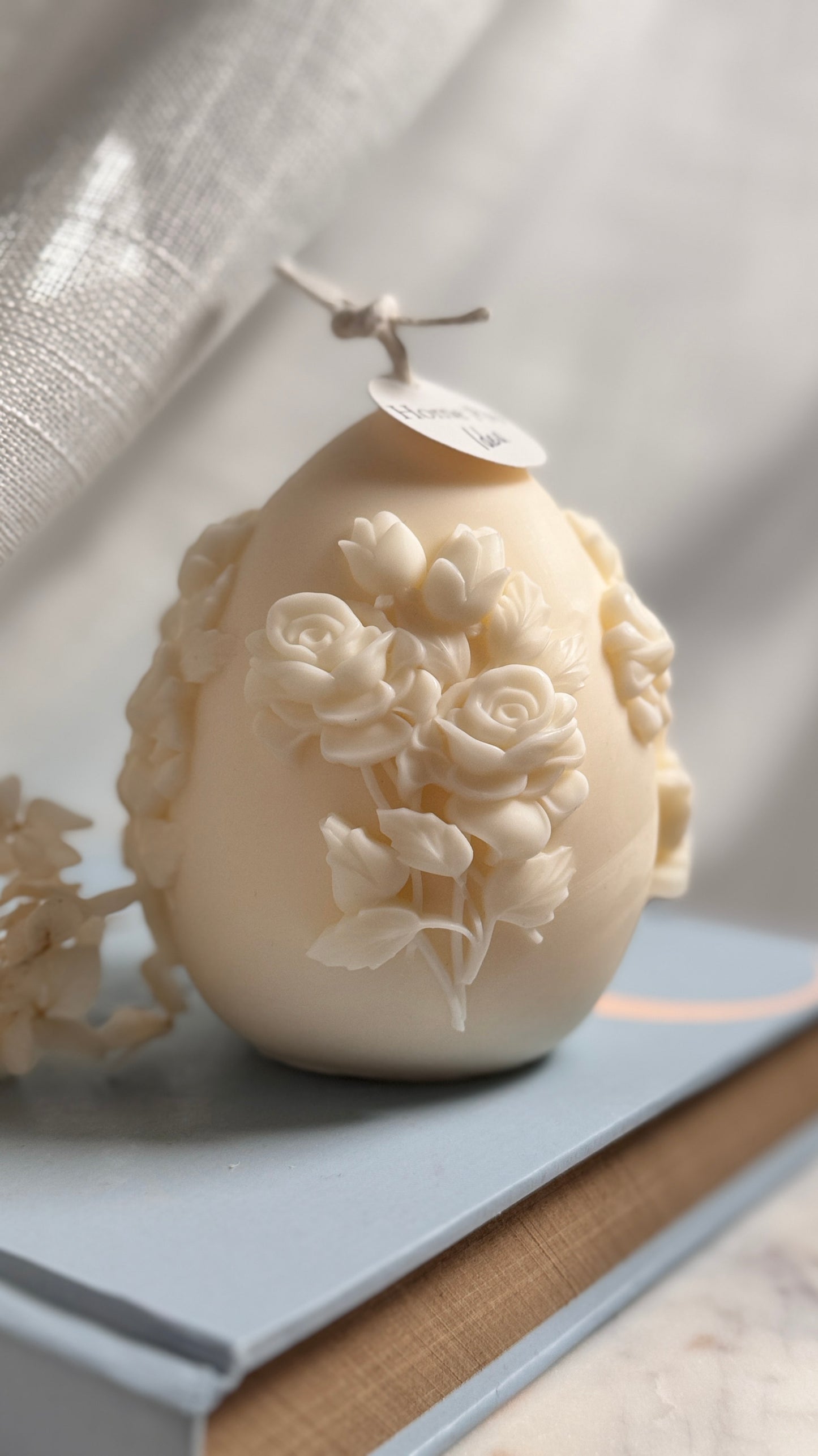 Vintage Egg candle